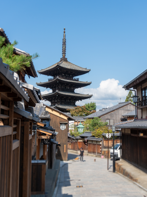 京都の五重塔