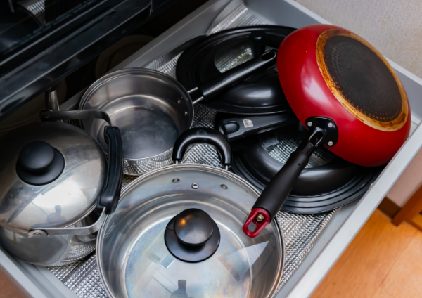 備え付けの調理器具